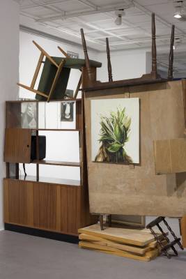 Ewa Juszkiewicz, The Descent Beckons, exhibition view, Bielska BWA Gallery, 2015