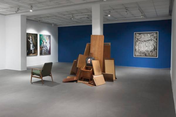 Ewa Juszkiewicz, The Descent Beckons, exhibition view, Bielska BWA Gallery, 2015