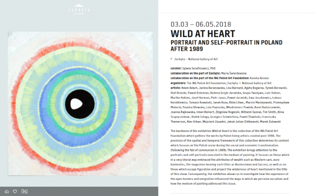 Wild at Heart. Portrait and self-portrait in Poland after 1989