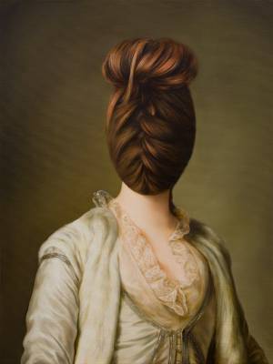 Ewa Juszkiewicz, 'Untitled (after Alexander Roslin), oil on canvas, 80x60 cm, 2018