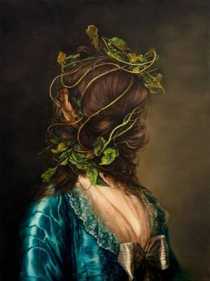 Ewa Juszkiewicz, 'Untitled', oil on canvas, 80x60 cm, 2018