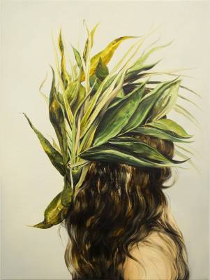Ewa Juszkiewicz, 'Untitled', oil on canvas, 80x60 cm, 2018