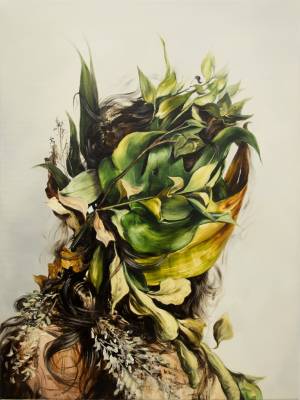 Ewa Juszkiewicz, 'Untitled', oil on canvas, 80x60 cm, 2018