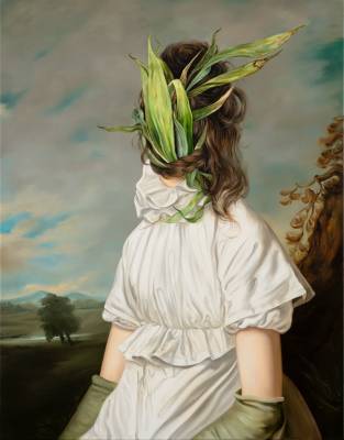 Ewa Juszkiewicz, 'Untitled (after Charles Howard Hodges), oil on canvas, 115x90 cm, 2019 
