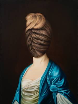 Ewa Juszkiewicz, 'Untitled (after John Singleton Copley)', oil on canvas, 80x60cm, 2019