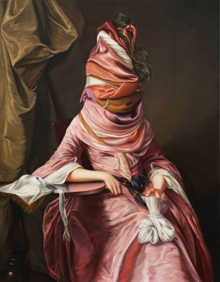 Ewa Juszkiewicz, 'Untitled (after Joseph Wright)', oil on canvas, 160 x 125 cm, 2020