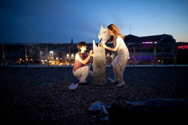 Brudna woda / Dirty water, exhibition view, The State Art Gallery in Sopot, 2011