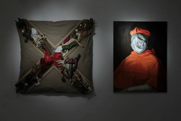 Urwanie głowy, Juszkiewicz/Kokosiński, exhibition view, Galeria Zona Sztuki Aktualnej, Szczecin